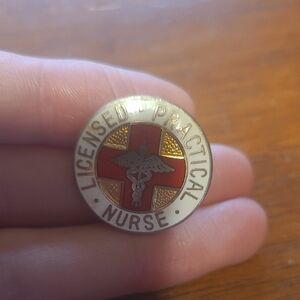 Vintage LPN Brooch Pin